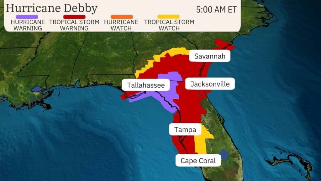 Tropical Storm Debby